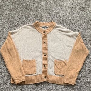 Madewell Beige and Tan Women's Sweater